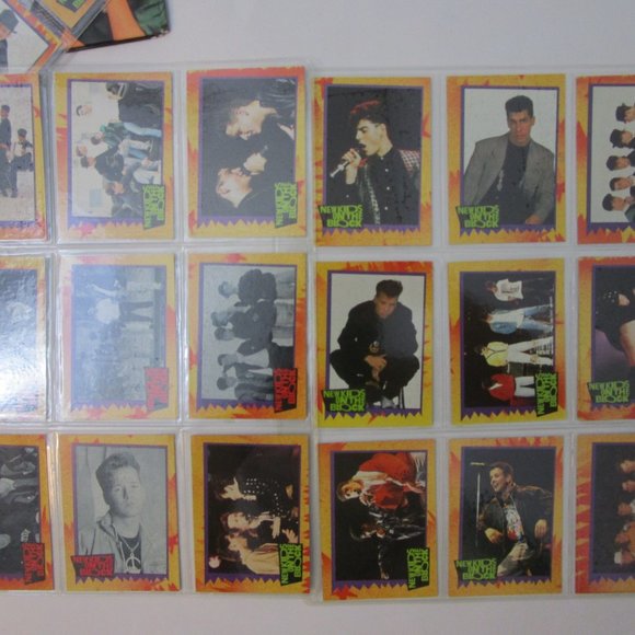 New Kids On The Block 1989 Trading Cards Big Step Productions - Picture 4 of 10